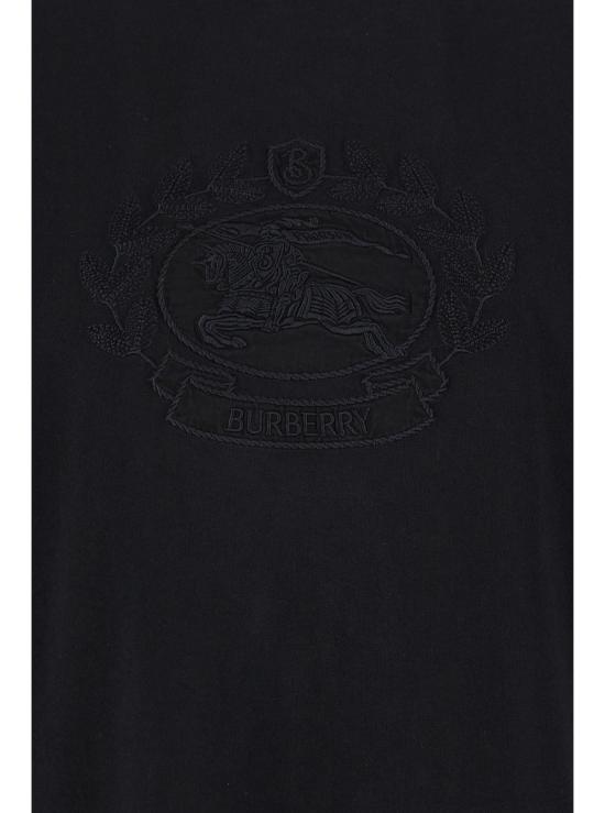 24FW 버버리 프로섬 자수 로고 코튼 티셔츠 반팔 티셔츠 8095104A1189 - BURBERRY