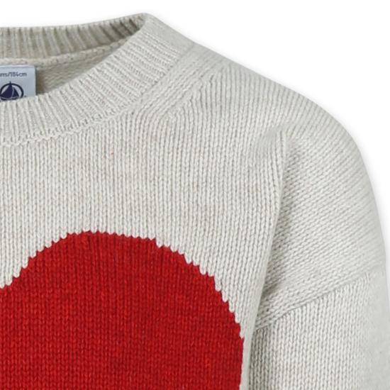 25FW [키즈] 쁘띠바또 니트/스웻셔츠 A0B0V AVALANCHE CORRIDA 01 BEIGE - PETIT BATEAU