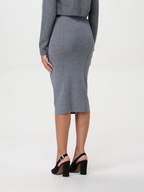 25FW 핑코 미디 스커트 103946A221 II4 Grey - PINKO