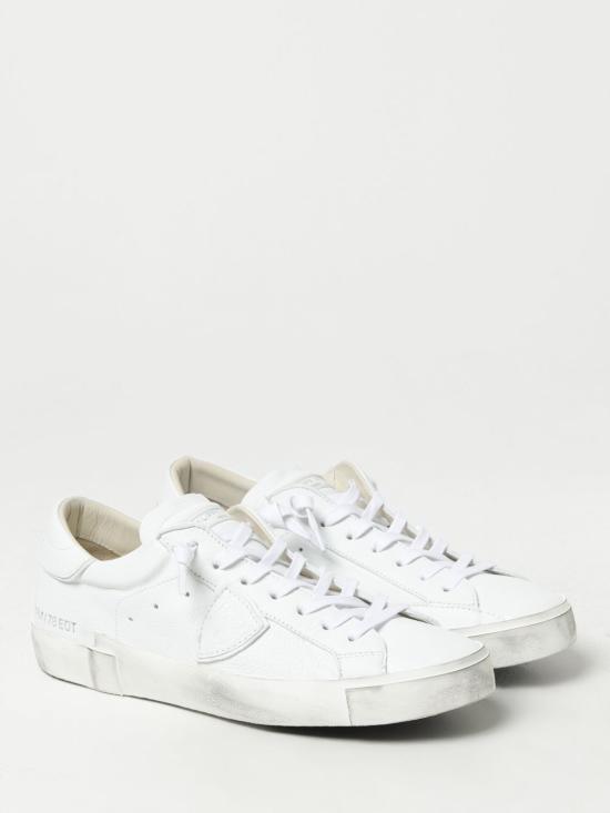 25FW 필립모델 뮬/슬리퍼 PRLU 1012 Yellow Cream - PHILIPPE MODEL