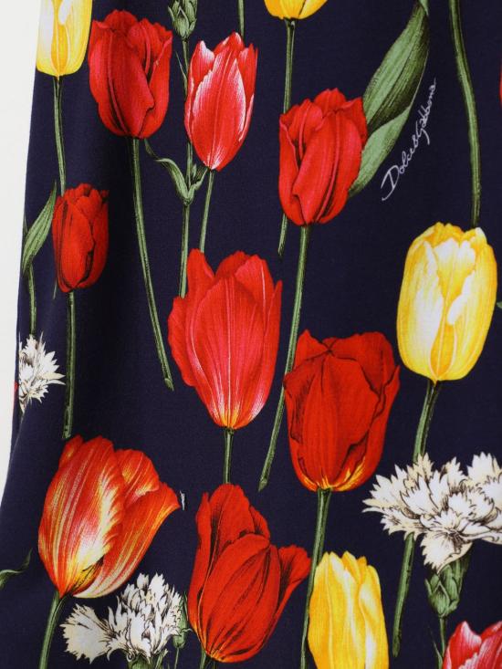 25FW [키즈] 돌체앤가바나 원피스 L5JDZ2FSG85 HB5DR Blue - DOLCE & GABBANA