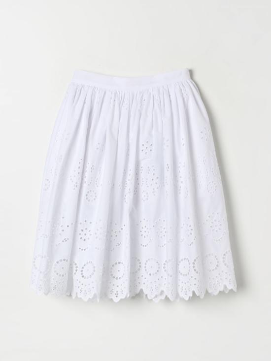25FW [키즈] 돌체앤가바나 스커트 L55I25FG5BK W0800 White