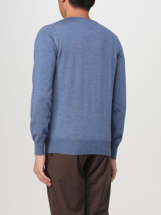 25FW 브룩스 필드 스웨터 203EP001 V0053 Gnawed Blue 1 - BROOKSFIELD