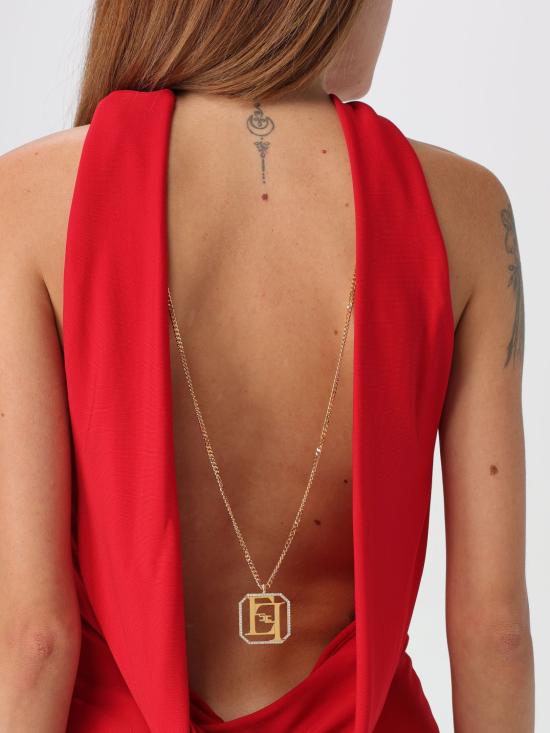 24FW 엘리자베타프랜치 롱 원피스 AB716 CG5 Red - ELISABETTA FRANCHI