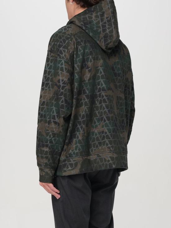 24FW 발렌티노 가라바니 긴팔 티셔츠 5V3MF25EABA ZCX Military - VALENTINO GARAVANI