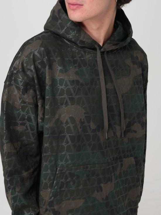 24FW 발렌티노 가라바니 긴팔 티셔츠 5V3MF25EABA ZCX Military - VALENTINO GARAVANI