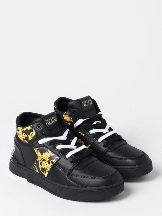  베르사체 스니커즈 77YA3SJ7ZP305 G89 Black - VERSACE