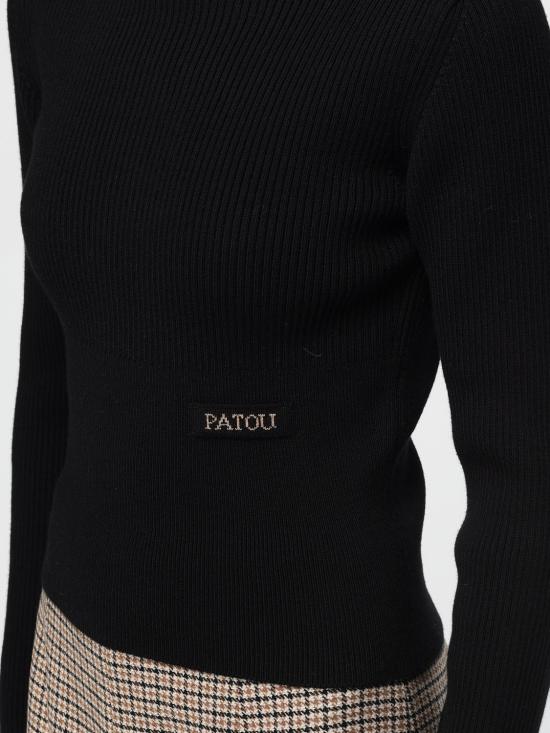 25FW 파투 터틀넥 KN1848009 999B Black - PATOU