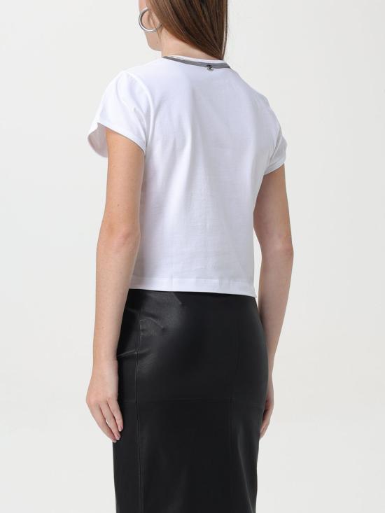 24FW 파코라반 반팔 티셔츠 24AJTE169CO0534 P100 White - PACO RABANNE