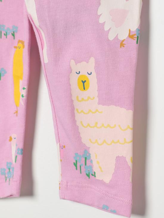 24FW [키즈] 스텔라 맥카트니 스트레이트 팬츠 TV6060Z2266 540MC Plum - STELLA MCCARTNEY