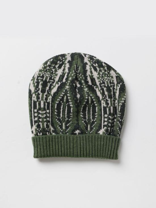 25FW [키즈] 에트로 모자 GV0P97W0033 707BG Green - ETRO