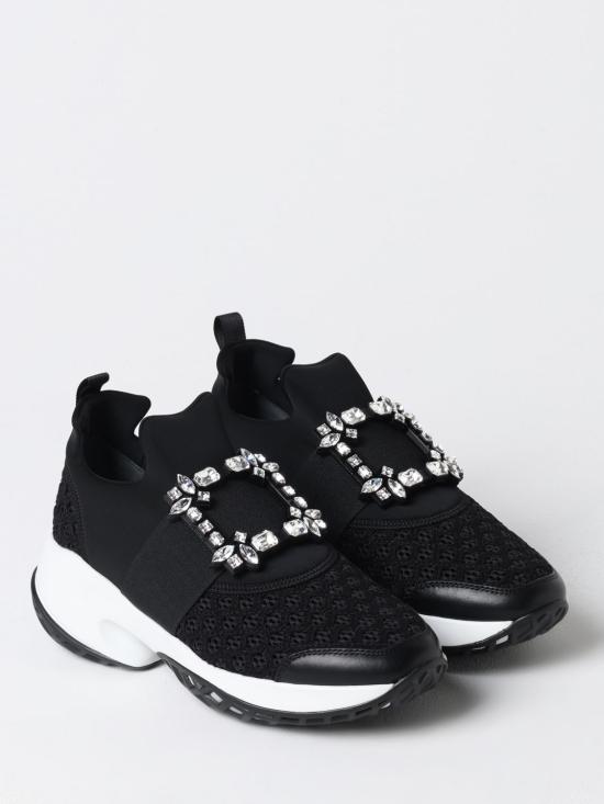 26SS 로저비비에 비브 런 스니커즈 RVW50624180KOT B999 Black - ROGER VIVIER