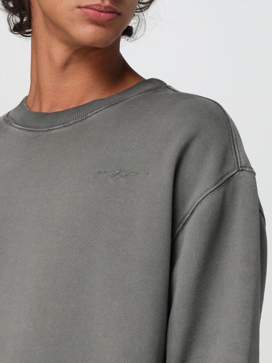 24FW 엠에스지엠 긴팔 티셔츠 3740MM99247587 98 Charcoal - MSGM