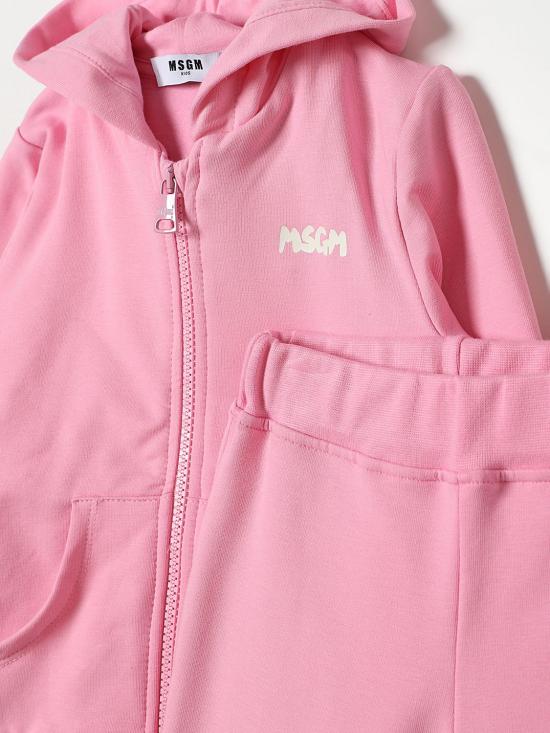 24FW [키즈] 엠에스지엠 트레이닝 웨어 F4MSUNSF049 042 Pink - MSGM