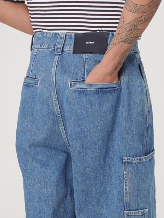  써네이 데님 팬츠 RTWMBOT009 DEN015 8072 8072 Denim - SUNNEI