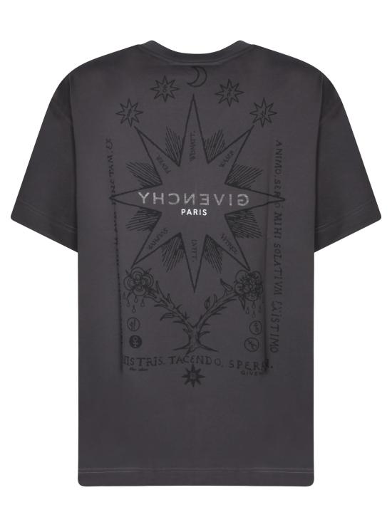 24FW 지방시 반팔 티셔츠 BM71JA 3YN0 209 BLACK - GIVENCHY