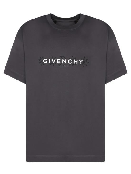 24FW 지방시 반팔 티셔츠 BM71JA 3YN0 209 BLACK