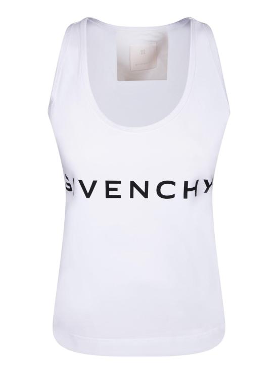 24FW 지방시 민소매 티셔츠 BW70AZ3 YAC 116 WHITE