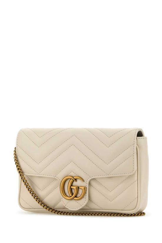  구찌 / 여성 GG 마몬트 미니 클러치/파우치 751526AACCE 9053 White BPG - GUCCI