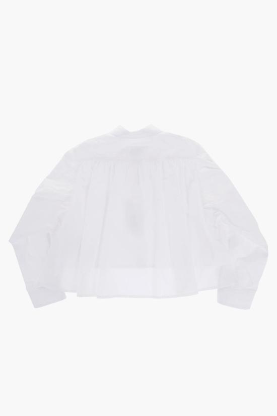  [키즈] 마르지엘라 셔츠 M60294 MM014 M6100 White - MAISON MARGIELA