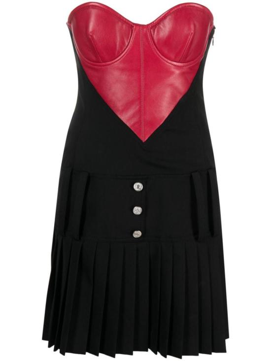  모스키노 숏 원피스 A04308268 46013 1555 BLACK Black