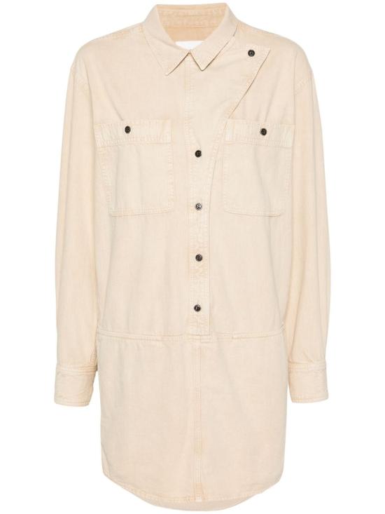  이자벨마랑에뚜왈 숏 원피스 RO0329FAB1H04E 49389 23SD SAND BROWN