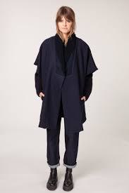  Les Prairies De Paris 코트 CAPETOWN 37897 MARINE Blue