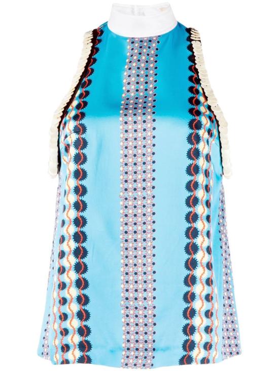  웨일즈보너 민소매 티셔츠 WS23SH13VI035135 43004 BLUE MULTI