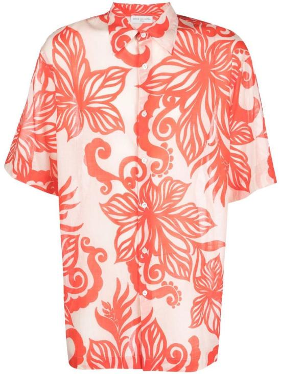  드리스 반 노튼 반팔 셔츠 2310207086136005 41268 005 ECRU