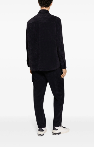  돌체앤가바나 긴팔 셔츠 G5MC4T FUWDLN0000 Black - DOLCE & GABBANA