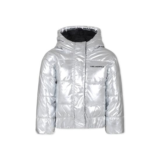 24FW [키즈] 칼라거펠트 패딩 Z30233 016 SILVER