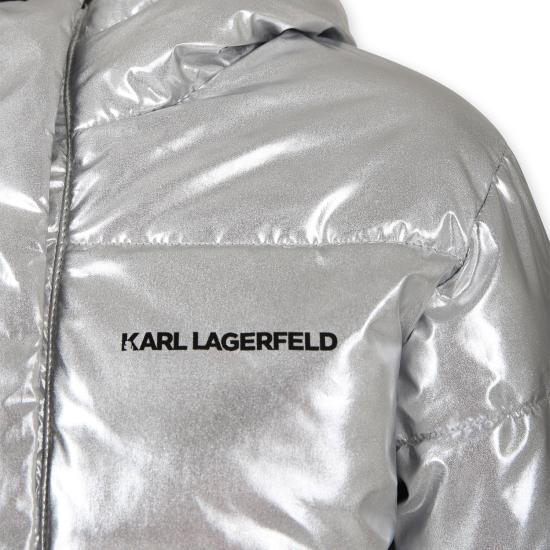 24FW [키즈] 칼라거펠트 패딩 Z30233 016 SILVER - KARL LAGERFELD