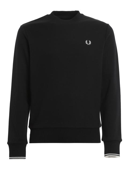 25FW 프레드페리 긴팔 티셔츠 M7535184 Black