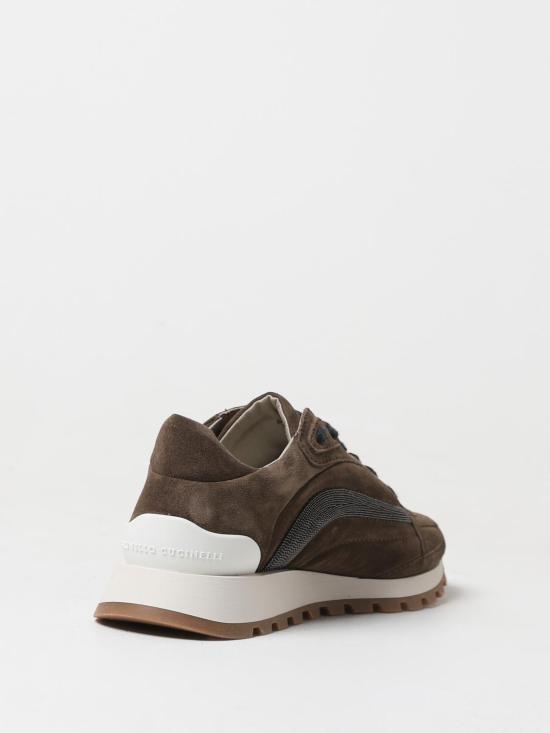  브루넬로 쿠치넬리 스니커즈 MZSFG2794 C8769 Dove Grey - BRUNELLO CUCINELLI