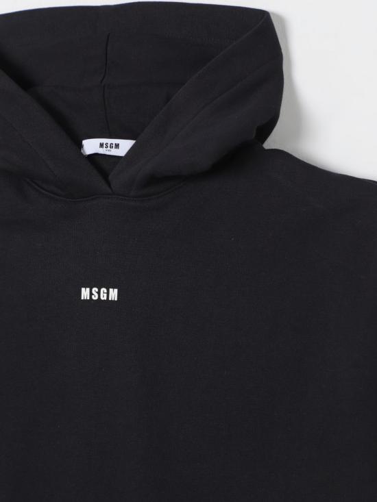 25FW [키즈] 엠에스지엠 트레이닝 상의 F4MSJGHS140 110 Black - MSGM