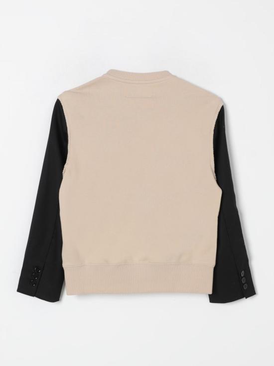 24FW [키즈] MM6 메종마르지엘라 티셔츠 M60677MM03J M6C23 Cream - MM6 MAISON MARGIELA