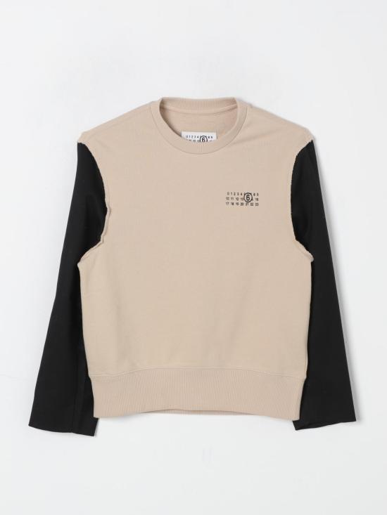 24FW [키즈] MM6 메종마르지엘라 티셔츠 M60677MM03J M6C23 Cream