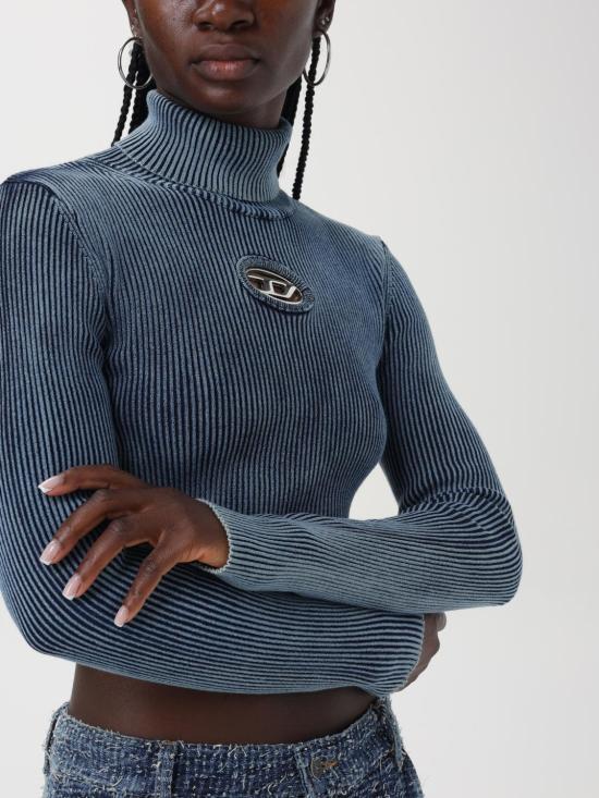 24FW 디젤 터틀넥 A148110ANAH 8AT Blue - DIESEL