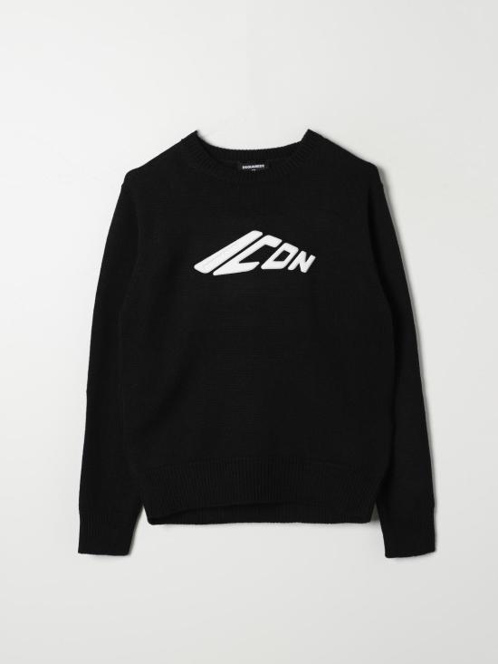 25FW [키즈] 디스퀘어드2 트레이닝 상의 DQ2661D0ABG DQ900 Black