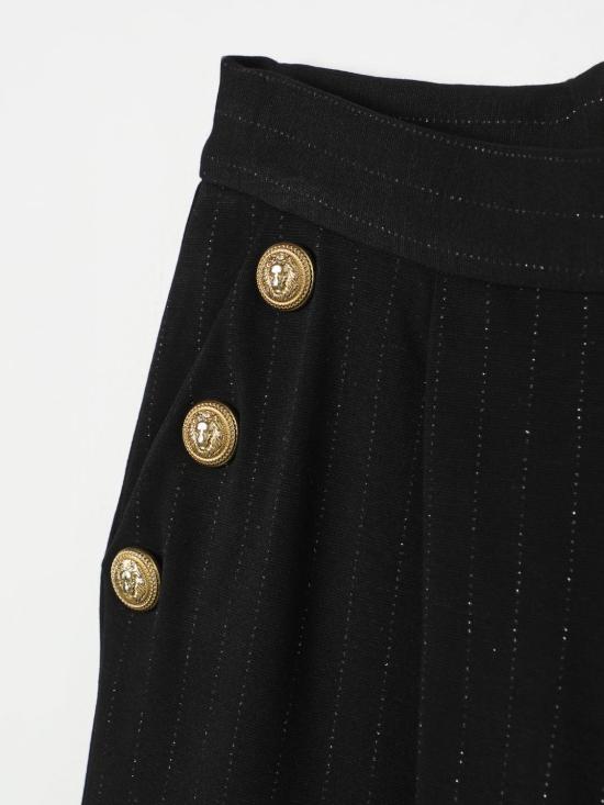 25FW [키즈] 발망 트레이닝/조거 팬츠 BV6B70Z2501 930OR Black - BALMAIN