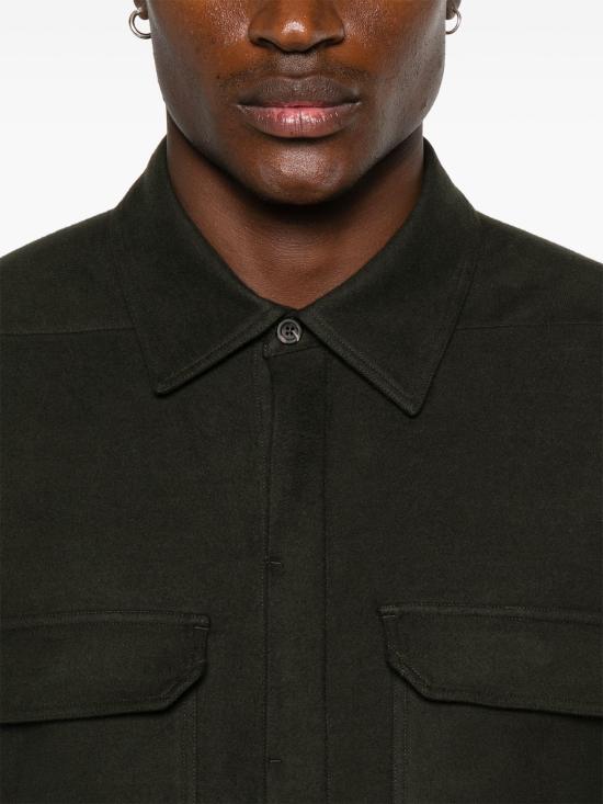  릭 오웬스 긴팔 셔츠 RU02D6291FL 75 FOREST - RICK OWENS
