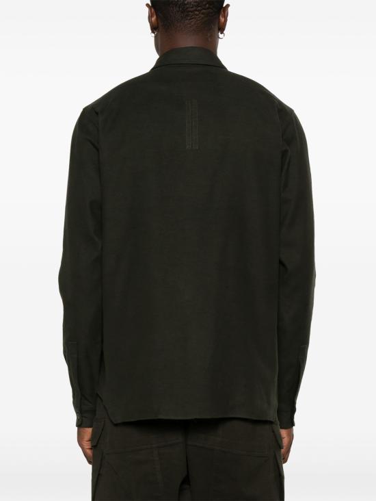  릭 오웬스 긴팔 셔츠 RU02D6291FL 75 FOREST - RICK OWENS