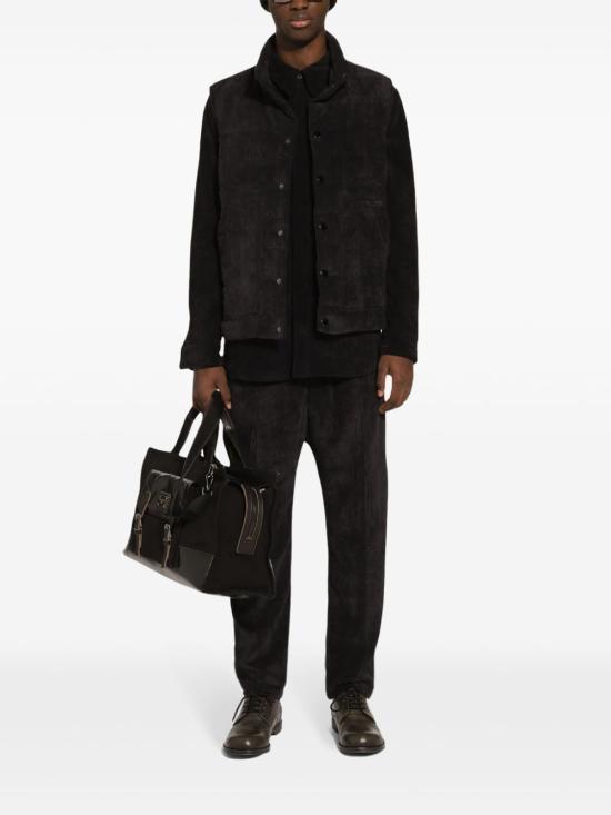  돌체앤가바나 스트레이트 팬츠 GP0E4T FUWDLN0000 Black - DOLCE & GABBANA