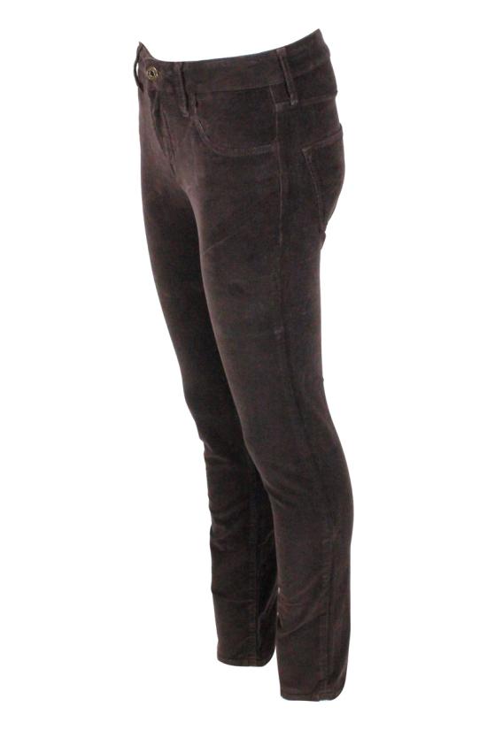 24FW 야콥코헨 스트레이트 팬츠 VQ007023810 F22 Brown - JACOB COHËN