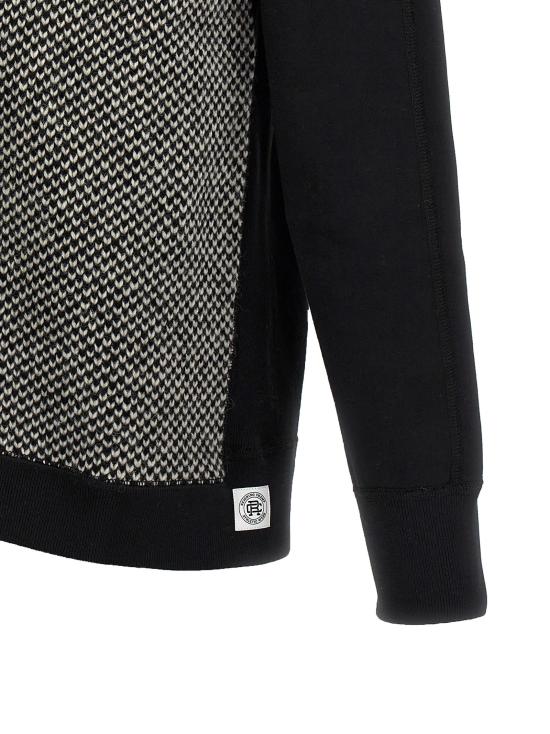  와타나베 준야 긴팔 티셔츠 WNT9011 White Black - JUNYA WATANABE