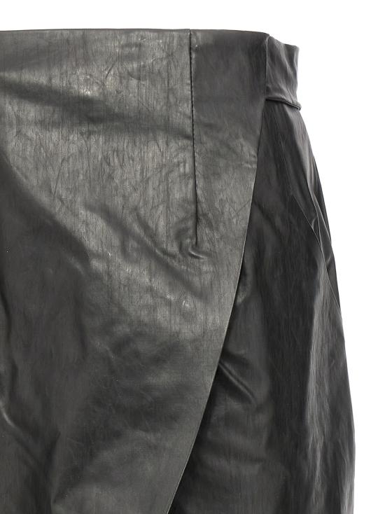  카슬 미디 스커트 R29100001 Black - KASSL