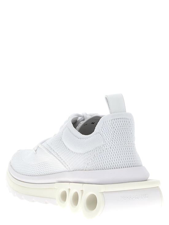  살바토레 페라가모 스니커즈 0760648BIANCO White - SALVATORE FERRAGAMO