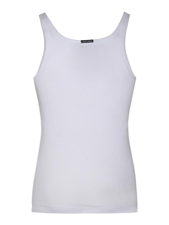  돌체앤가바나 민소매 티셔츠 M8E98JONO02W0800 White - DOLCE & GABBANA