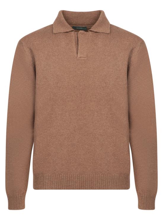 25FW 자노네 폴로 티셔츠 810142 ZN207 Z2883 Brown