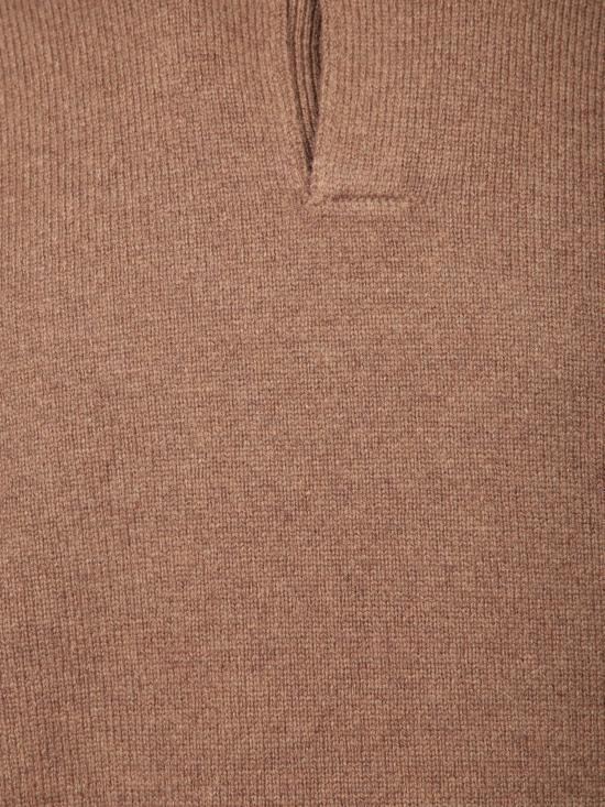 25FW 자노네 폴로 티셔츠 810142 ZN207 Z2883 Brown - ZANONE